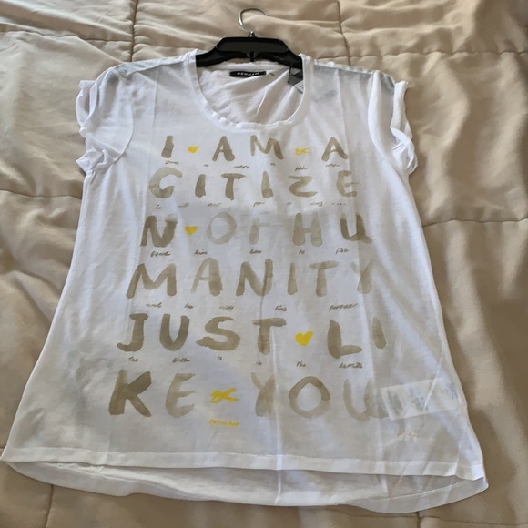 Denham white tee - Picture 3 of 4